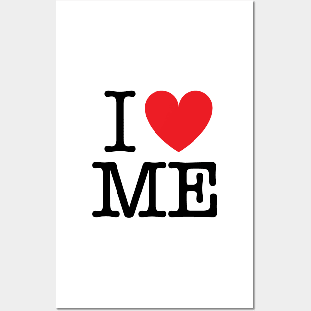 I HEART ME Wall Art by MasterpieceArt